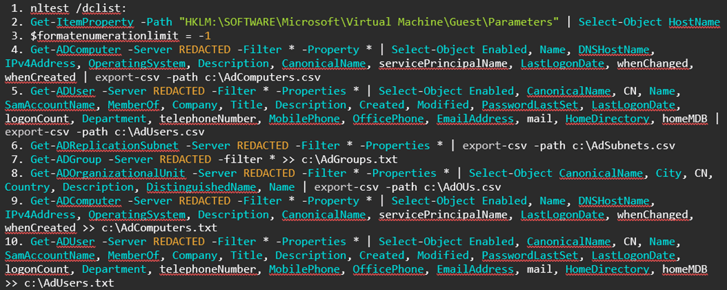 Code - Discovery