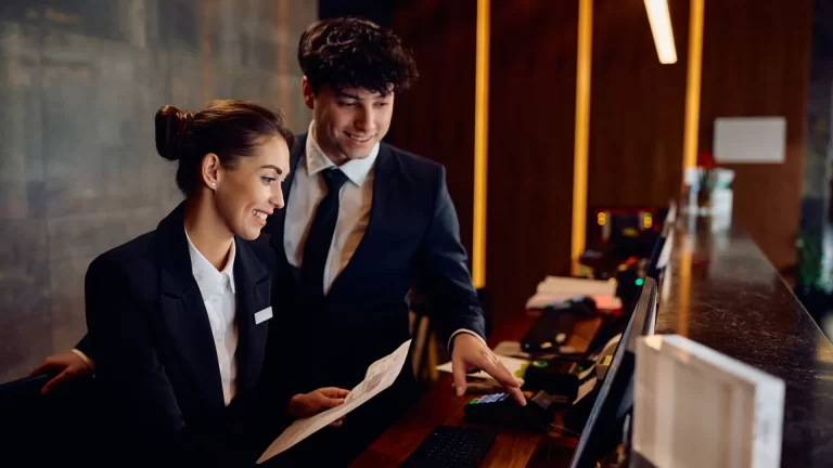 Hotel Reception Desk